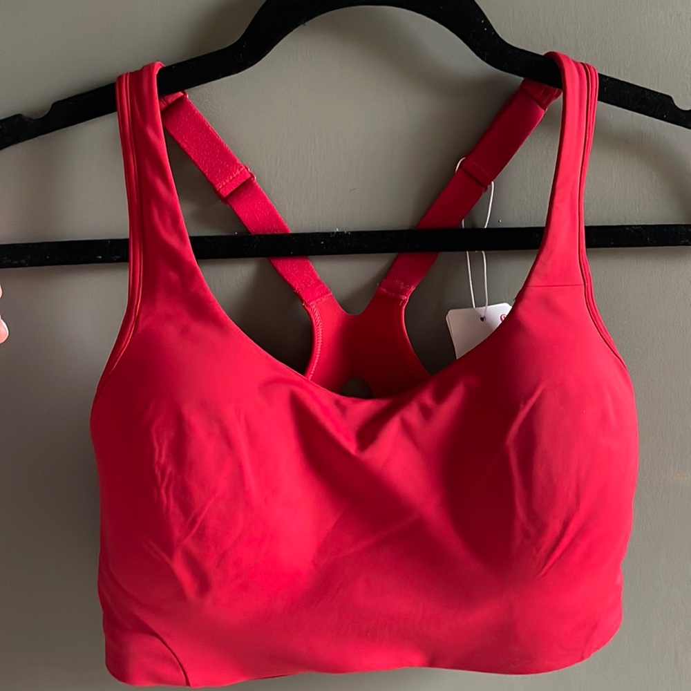 Lululemon Red Sports-bra